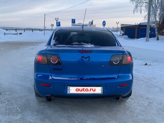 2006 Mazda 3 I (BK) Рестайлинг, синий, 650000 рублей, вид 3