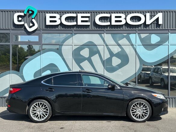 2012 Lexus ES 250 VI, чёрный - вид 7