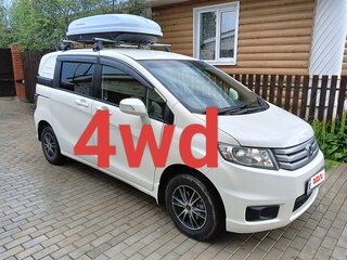 2012 Honda Freed Spike I Рестайлинг, белый, 1199000 рублей, вид 1
