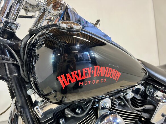 2000 Harley-Davidson Springer Softail, чёрный - вид 17
