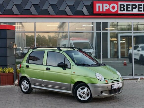 2008 Daewoo Matiz Best I Рестайлинг, зелёный, 199900 рублей