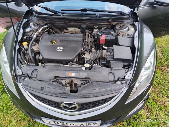 2010 Mazda 6 II (GH) Рестайлинг, серый, 630000 рублей - вид 11