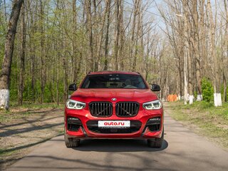 2019 BMW X4 M40d II (G02), красный, 4900000 рублей, вид 2