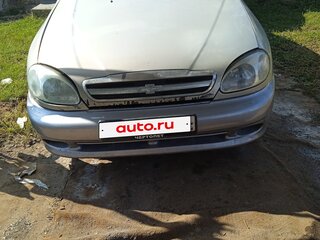 2007 Chevrolet Lanos I, серебристый, 120000 рублей, вид 1