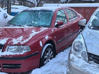 2007 Skoda Octavia I (A4) Рестайлинг, красный, 450000 рублей, вид 2