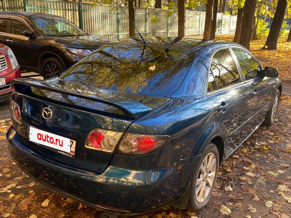 2007 Mazda 6 I (GG) Рестайлинг, зелёный, 630000 рублей - вид 10