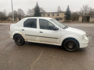 2011 Renault Logan I Рестайлинг, белый, 275000 рублей, вид 3