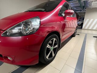 2007 Honda Jazz I Рестайлинг, красный, 990000 рублей, вид 2