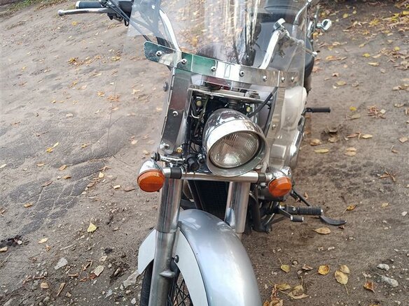 2007 Honda Shadow 750, серебристый, 450000 рублей