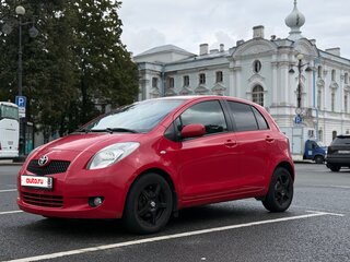 2007 Toyota Yaris II, красный, 520000 рублей, вид 1