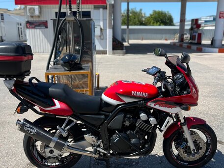 2001 Yamaha FZS600 Fazer, красный, 330000 рублей, вид 3