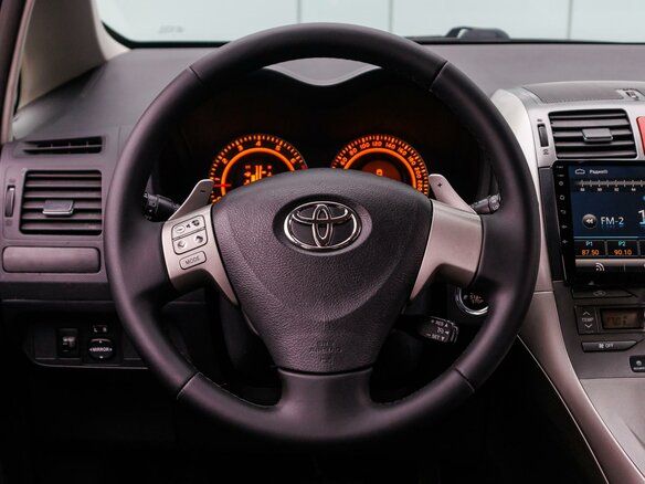 2007 Toyota Auris I, серебристый, 580000 рублей - вид 11