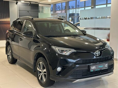 2017 Toyota RAV4 IV (XA40) Рестайлинг, чёрный, 2157000 рублей, вид 3