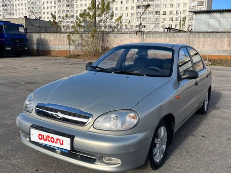 2008 Chevrolet Lanos I, серебристый, 205000 рублей, вид 1