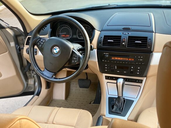 2006 BMW X3 25i I (E83) Рестайлинг, бежевый - вид 14