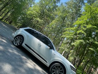 2015 Audi Q7 II (4M), белый, 3950000 рублей, вид 3