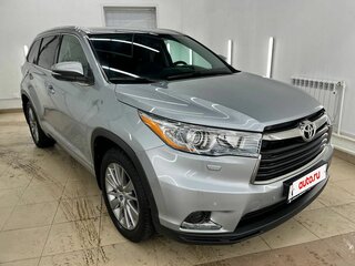 2014 Toyota Highlander III (XU50), серебристый, 2757000 рублей, вид 1