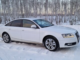 2009 Audi A6 III (C6) Рестайлинг, белый, 1030000 рублей, вид 2