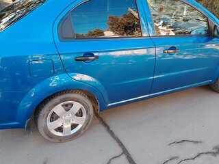 2010 Chevrolet Aveo I Рестайлинг, синий, 410000 рублей, вид 3