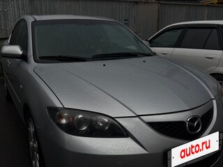 2008 Mazda 3 4-speed I (BK) Рестайлинг, серебристый, 600000 рублей, вид 3