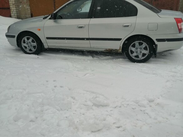 2009 Hyundai Elantra ТагАЗ III (XD2) Рестайлинг, серебристый, 370000 рублей - вид 1