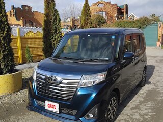 2017 Toyota Roomy I, синий, 1150000 рублей, вид 2