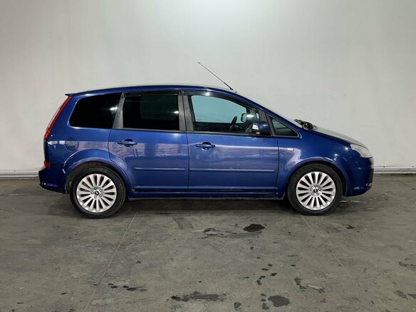 2009 Ford C-MAX I Рестайлинг, синий, 440000 рублей - вид 7