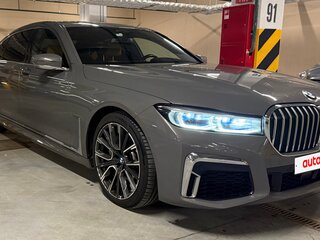 2021 BMW 7 серии Long 740Li xDrive VI (G11/G12) Рестайлинг, серый, 7580000 рублей, вид 2