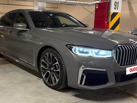 2021 BMW 7 серии Long 740Li xDrive VI (G11/G12) Рестайлинг, серый, 7299000 рублей, вид 2