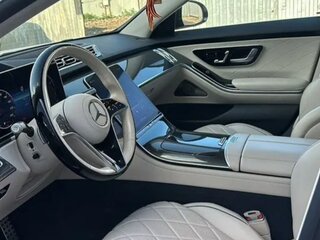 2021 Mercedes-Benz S-Класс 450 Long 4MATIC VII (W223), белый, 11500000 рублей, вид 4