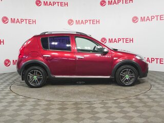 2012 Renault Sandero Stepway I, красный, 580000 рублей, вид 4