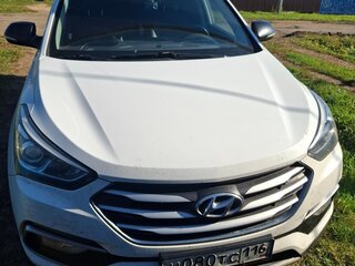 2016 Hyundai Santa Fe III Рестайлинг, белый, 1820000 рублей, вид 2