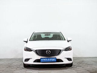 2016 Mazda 6 III (GJ) Рестайлинг, белый, 1949000 рублей, вид 2
