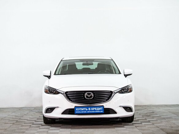 2016 Mazda 6 III (GJ) Рестайлинг, белый, 1949000 рублей - вид 1
