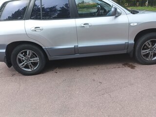 2004 Hyundai Santa Fe I, серебристый, 550000 рублей, вид 2