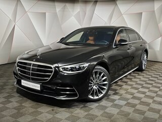 2021 Mercedes-Benz S-Класс 500 Long 4MATIC VII (W223), чёрный, 9800000 рублей, вид 1