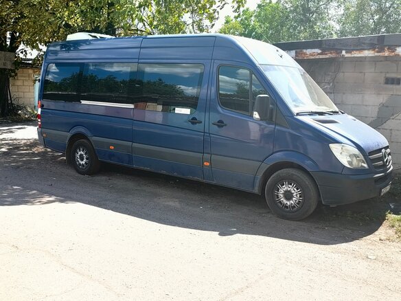 2009 Mercedes-Benz Sprinter, синий, 1400000 рублей