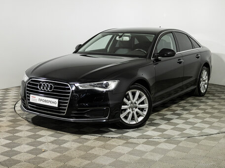 2016 Audi A6 IV (C7) Рестайлинг, синий, 2115700 рублей, вид 1