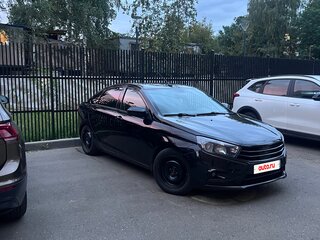 2020 Lada (ВАЗ) Vesta I, чёрный, 800000 рублей, вид 3