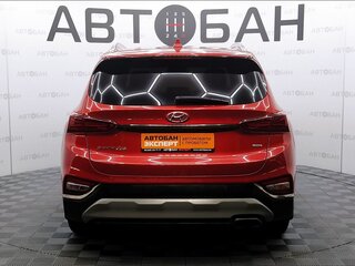 2019 Hyundai Santa Fe IV, оранжевый, 2750000 рублей, вид 5