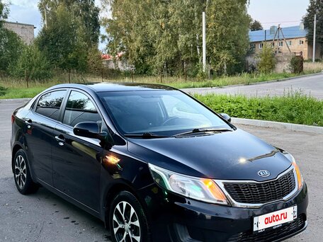 2012 Kia Rio III, чёрный, 899999 рублей, вид 1