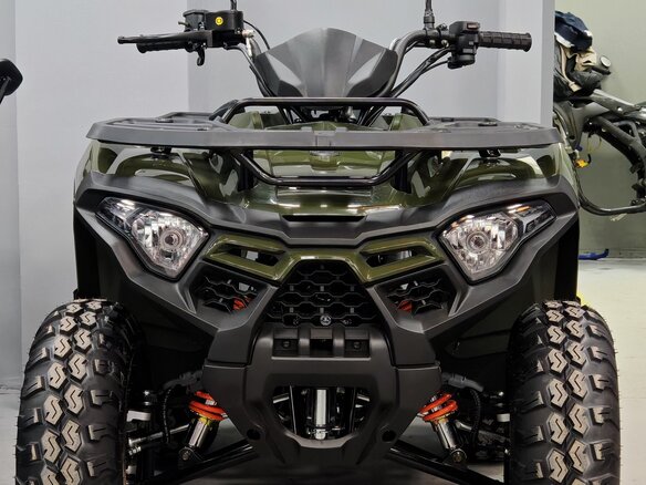 2024 Loncin XWolf 200, зелёный - вид 1