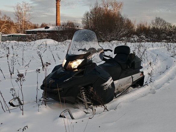2010 BRP Lynx Adventure, чёрный - вид 5