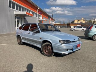2005 Lada (ВАЗ) 2114, серебристый, 180000 рублей, вид 3