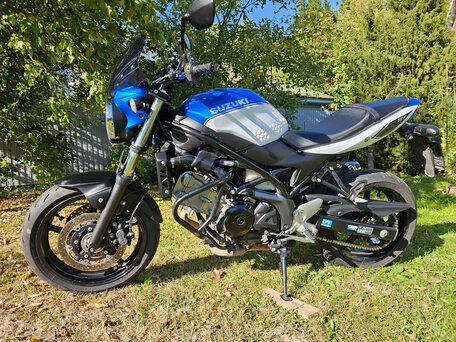 2018 Suzuki SV 650, синий, 500000 рублей, вид 2