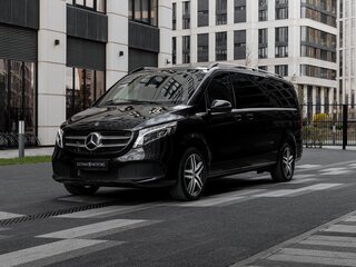 2022 Mercedes-Benz V-Класс Extra Long 300 d экстра длинный III (W447) Рестайлинг, чёрный, 19400000 рублей, вид 2