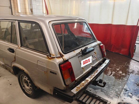 2007 Lada (ВАЗ) 2104, серый, 90000 рублей - вид 9