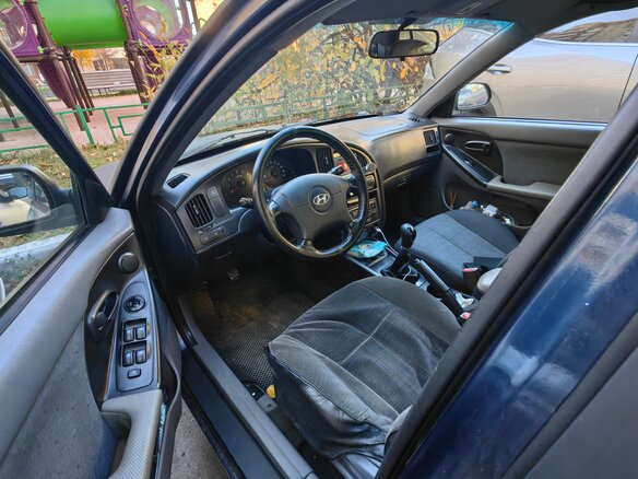 2004 Hyundai Elantra III (XD2) Рестайлинг, синий, 280000 рублей - вид 9