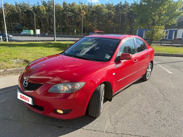 2006 Mazda 3 I (BK), красный, 500000 рублей - вид 1