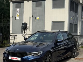2021 BMW 3 серии 320d xDrive VII (G2x), синий, 3490000 рублей, вид 3
